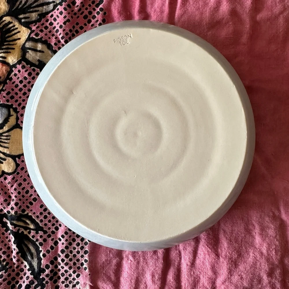 Pigeon Toe Ceramics Large Gray Ceramic Soap Dish